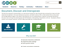 Tablet Screenshot of ddialliance.org